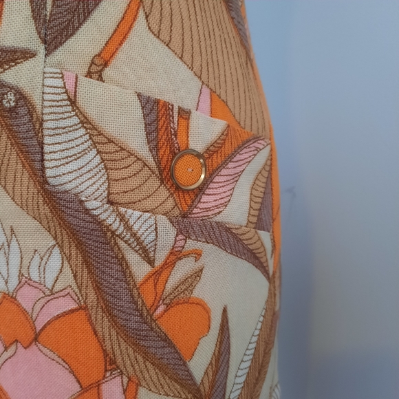 60s Vintage 'Honeycomb' Shift Dress - Picture 4 of 7